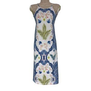 Size XXL‎ 1X 16 MIXED PRINT SCUBA SHEATH DRESS Summer Wedding Party PLUS SIZE